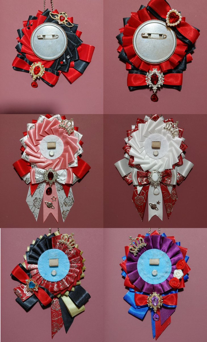 ka1xkaichi08's tweet photo. 痛ロゼット,ピアス,ぬい服(10,11,12cm,おすわり)オーダー受付中！
全て２～５日で作成可能です✨
心を込めて作らさせて頂きますので、気軽にご連絡ください😌
詳細→https://t.co/WnVFJRKr97
#ハンドメイド #推し活 #ロゼット #痛ロゼット #ピアス #ぬい服   #ぬい服オーダー #ねこちゃ痛ハン #sidhe https://t.co/OPEGyEeZau