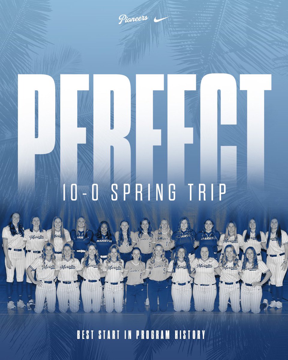 This past week we went 10-0 during our Spring Break trip in Florida! This is the best start in program history and we are excited to keep it going back in Ohio!