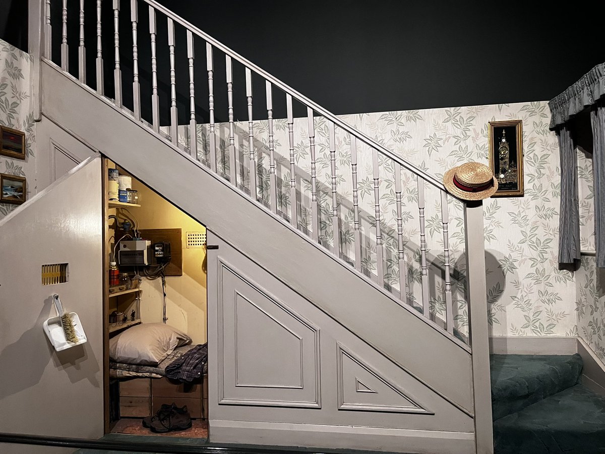 I’m not ashamed to admit that I went to the Harry Potter Studio tour and wept at this part like I was in the Anne Frank house.