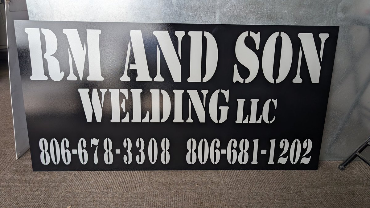 TheVinylGarage's tweet photo. 4'x2' JBond sign https://t.co/zw5gaxs25h