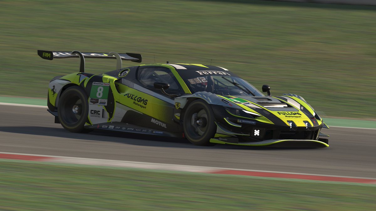 FullGasMS's tweet image. 🇬🇧We already have the skin for the Ferrari 296 GT3 🐎

🇪🇸 Ya tenemos la skin para el ferrari 296 GT3🐎