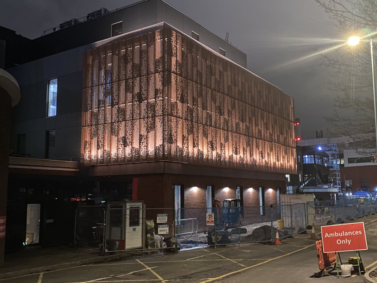 Tomorrow Phase 1 of the development of <a href="/MRI_ED/">ED MRI MFT</a> <a href="/MFTnhs/">MFT NHS</a> opens

It looks beautiful outside and is state of the art inside. A unit for the critically ill and injured of #Manchester and beyond. 

More to come, but give us a wave as you go down Upper Brook Street #NHS