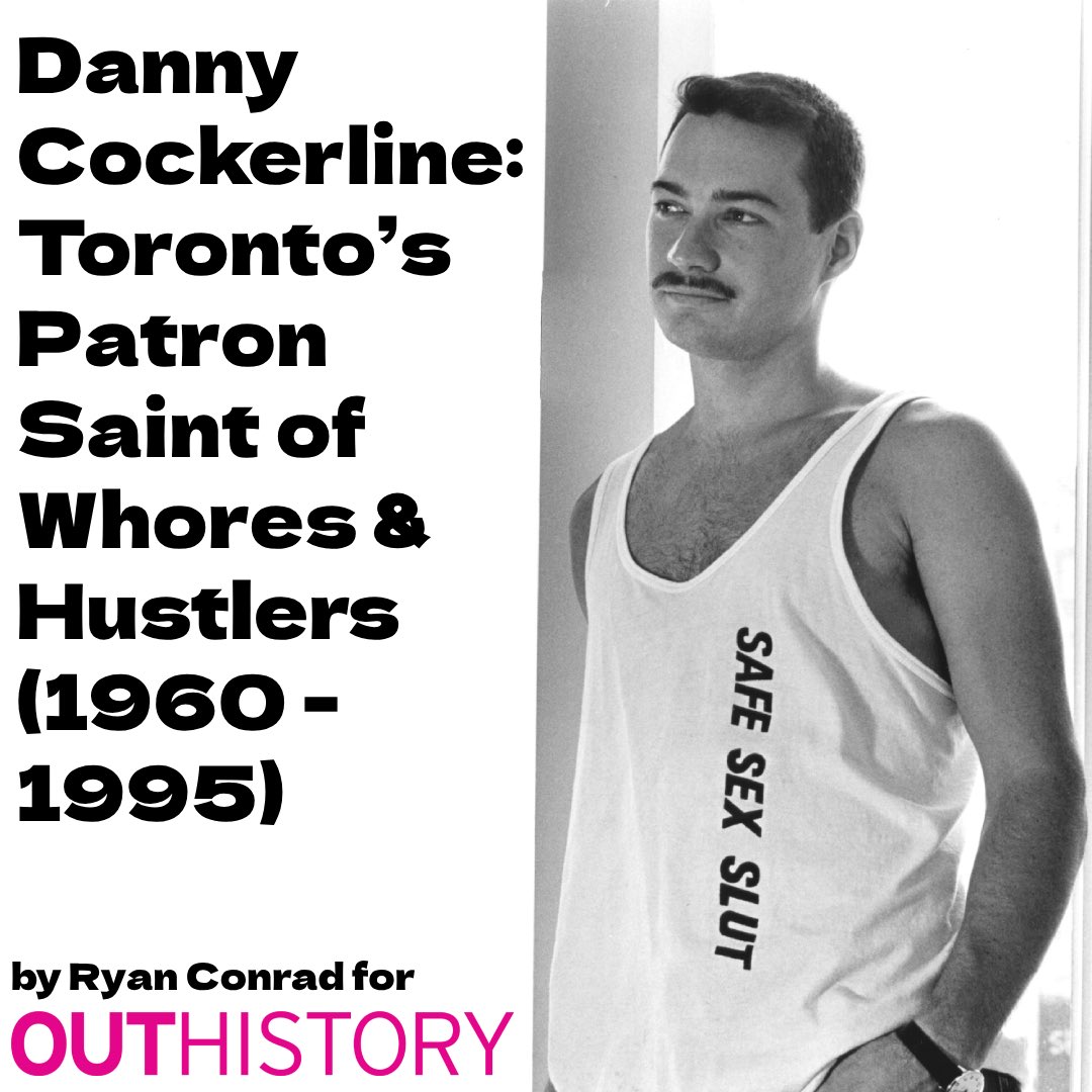 XXXWorkers's tweet image. 👍👍❤️
“This exhibit focuses on gay HIV-positive sex worker activist Daniel Charles Cockerline (1960-1995), who was involved in the founding of numerous sex workers’ rights organizations in Toronto, Ontario, from the early 1980s to the mid-1990s.”
outhistory.org/exhibits/show/…