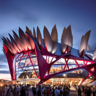 KBC_Sports_'s tweet photo. 🏟️ Arrowhead Stadium, but make it ART. Kansas City Chiefs fans, imagine tailgating outside THIS masterpiece! 🤯🔥 #ChiefsKingdom #StadiumGoals https://t.co/SGsuNfvhzp