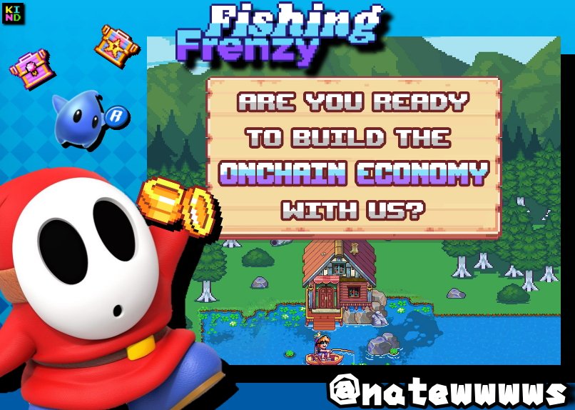 Daily post supporting <a href="/FishingFrenzyCo/">Fishing Frenzy</a> 🎣

𝗢𝗡𝗖𝗛𝗔𝗜𝗡 𝗘𝗖𝗢𝗡𝗢𝗠𝗬! 💲

Several games have managed to establish an on-chain economy, without a doubt Fishing Frenzy will be one of them 😼

There are 13 days left in the month... 👀

#FishingFrenzy #Ronin #Zentry #Kind_HQ #CAG