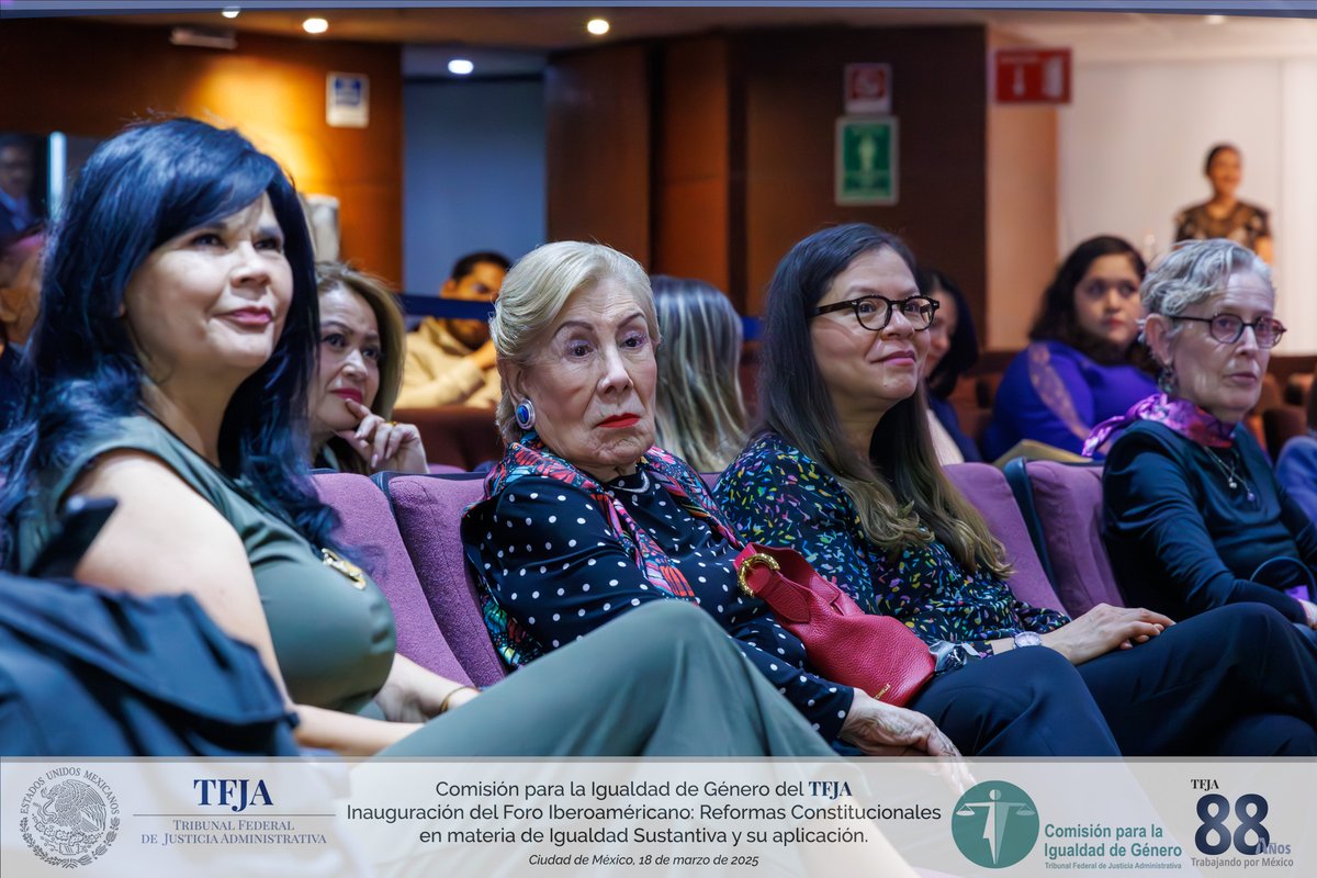 En sus intervenciones, las integrantes del presídium coincidieron en señalar la pertinencia del Foro para difundir la importancia de avanzar hacia una sociedad más justa e igualitaria, en la que se haga realidad el derecho de las mujeres a la #IgualdadSustantiva.