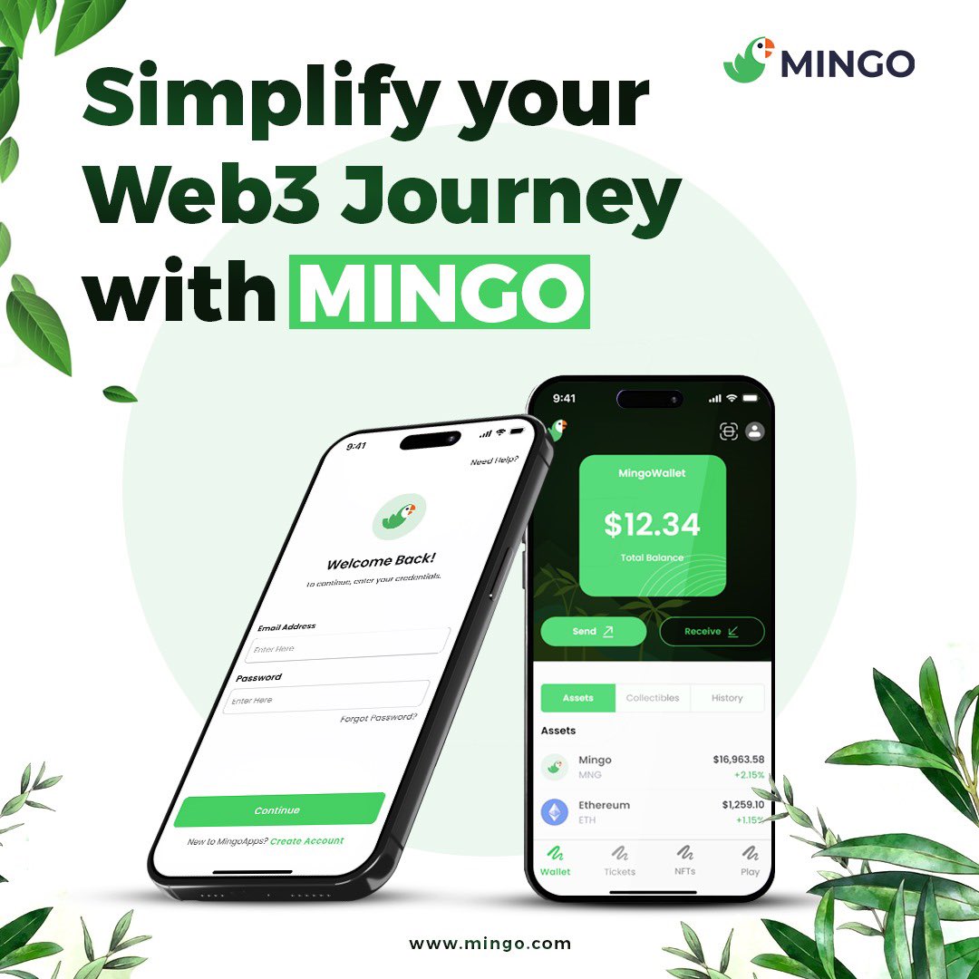 Web3 adoption starts with simplicity.

MINGO is one app where you can:

Buy event tickets

Compete in games and earn

Store tokens &amp; NFTs securely

No clutter. Just real use. 

#MINGO #Web3 #NFTTicketing #Hedera