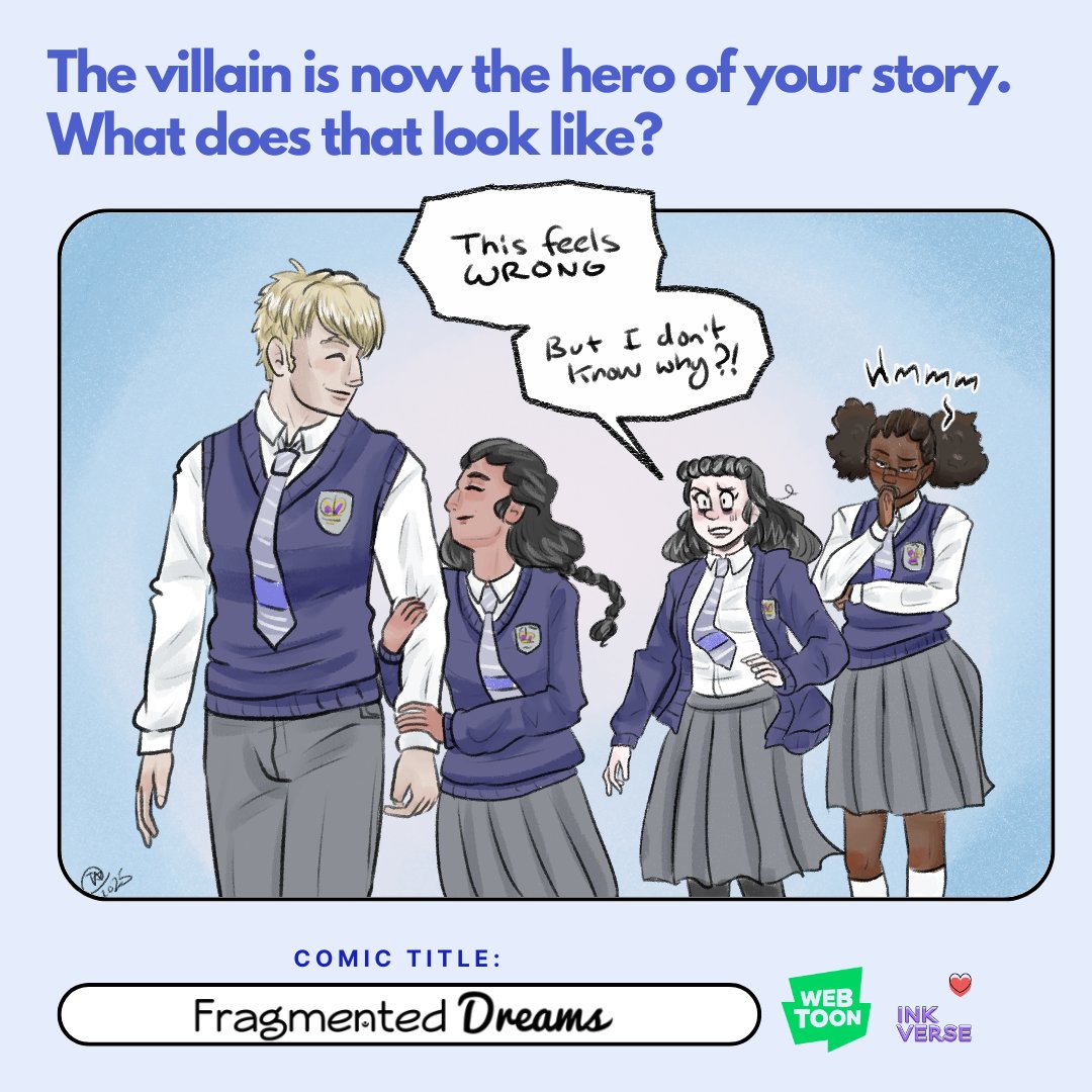 <a href="/TheBoneCountess/">thebonecountess.bsky.social</a> Next up Zack smiling, from <a href="/ta_teufel/">T.A. Teufel</a> the creator of Fragmented Dreams