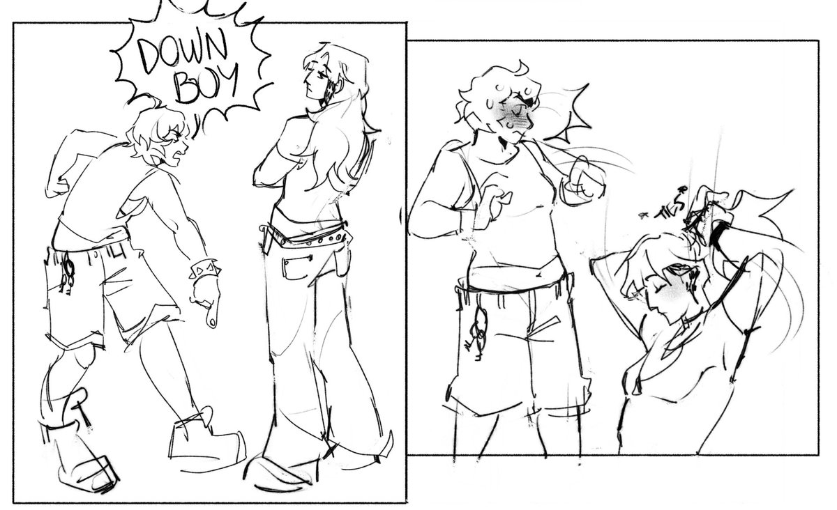 This trend but w Avery and Bug 👅 #wlw #ocs