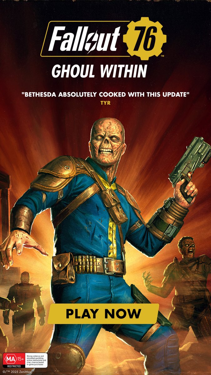 TipperBackhoe's tweet image. Excited to be doing a #Sponsored stream on Twitch where I'll be exploring what it means to unleash the Ghoul Within! 

Tune in at 2pm (GMT+11) at twitch.tv/tipperbackhoe

More info on ghoulification at this link beth.games/4bE5GsS and may all your ghoul dreams come true!