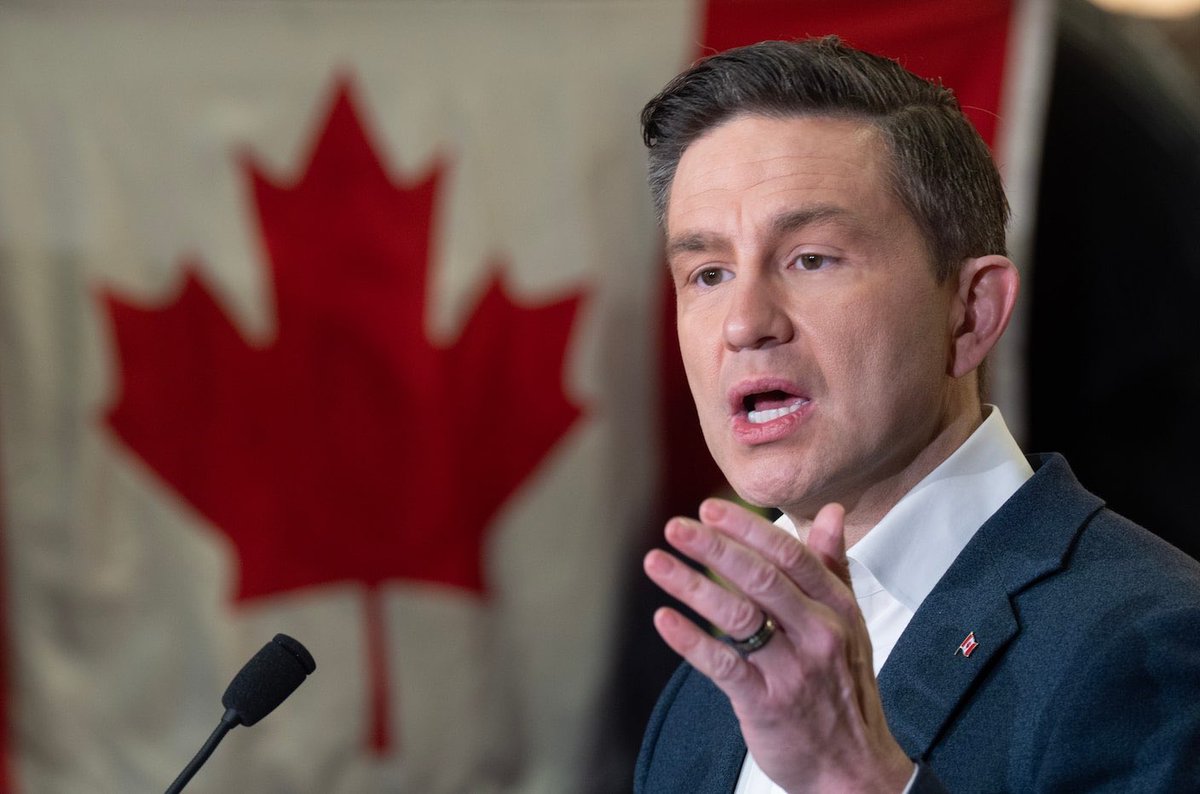 RobertFife's tweet photo. Pierre Poilievre won’t invite media on campaign plane in coming election https://t.co/ks0BLeRjTt https://t.co/M7I3Z0drkp