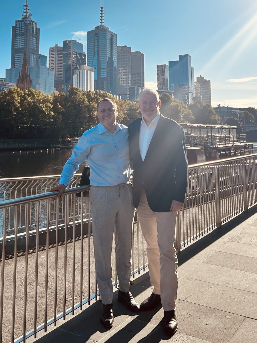 The Hon Mitch Fifield (@fifieldmitch) on Twitter photo Great to catch up in Melbourne with my friend <a href="/AmbVasyl/">Vasyl Myroshnychenko</a> of Ukraine. Vasyl is doing brilliant work in the Australian Parliament, community and media prosecuting the right of Ukraine to sovereignty and territorial integrity. Great to catch up in Melbourne with my friend <a href="/AmbVasyl/">Vasyl Myroshnychenko</a> of Ukraine. Vasyl is doing brilliant work in the Australian Parliament, community and media prosecuting the right of Ukraine to sovereignty and territorial integrity.
