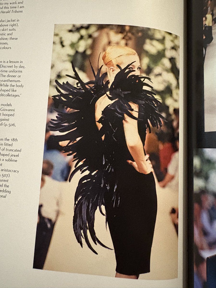 highmage's tweet photo. YSL bird looks of the 70s/80s/90s https://t.co/LqXkpGm9Jf