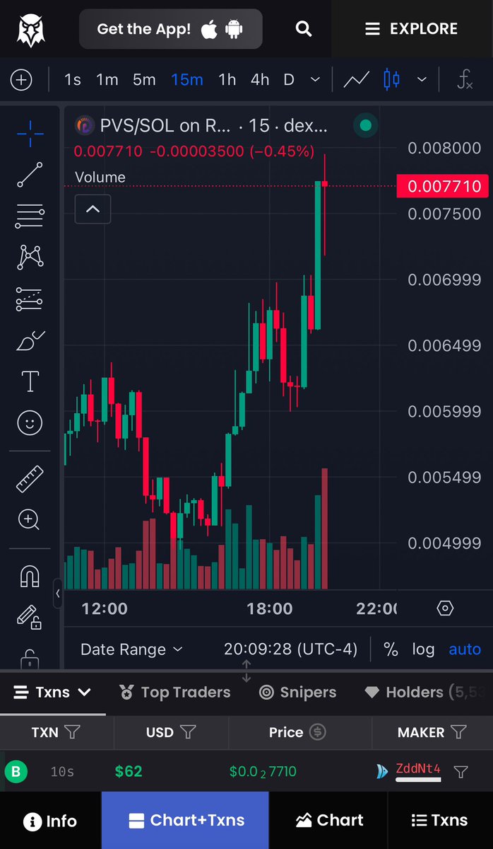 DeFiDetective's tweet image. $PVS on a mission to save the trenches. #SaveUs

Look at her go🥲🥲