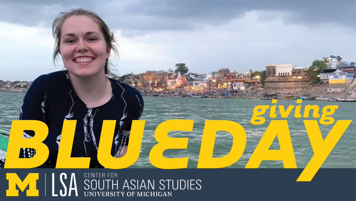 Giving Blueday is tomorrow! Donate to our Strategic Fund to support to support South Asia focused scholarship, programming, researchers and so much more: myumi.ch/jJyw5