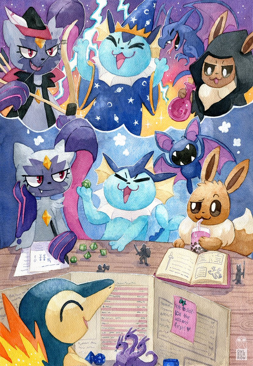trulyavaporeon's tweet photo. Swords &amp; sorcery ⚡️ https://t.co/XsFlSwtfCG