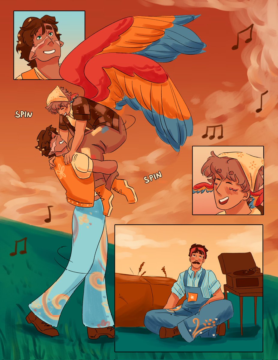 lillaray18's tweet photo. Dancing in the moonlight, a short buttercups comic (1/4)
///hermitshipping
[#buttercups #mumscarian] https://t.co/bYDegUCu0y