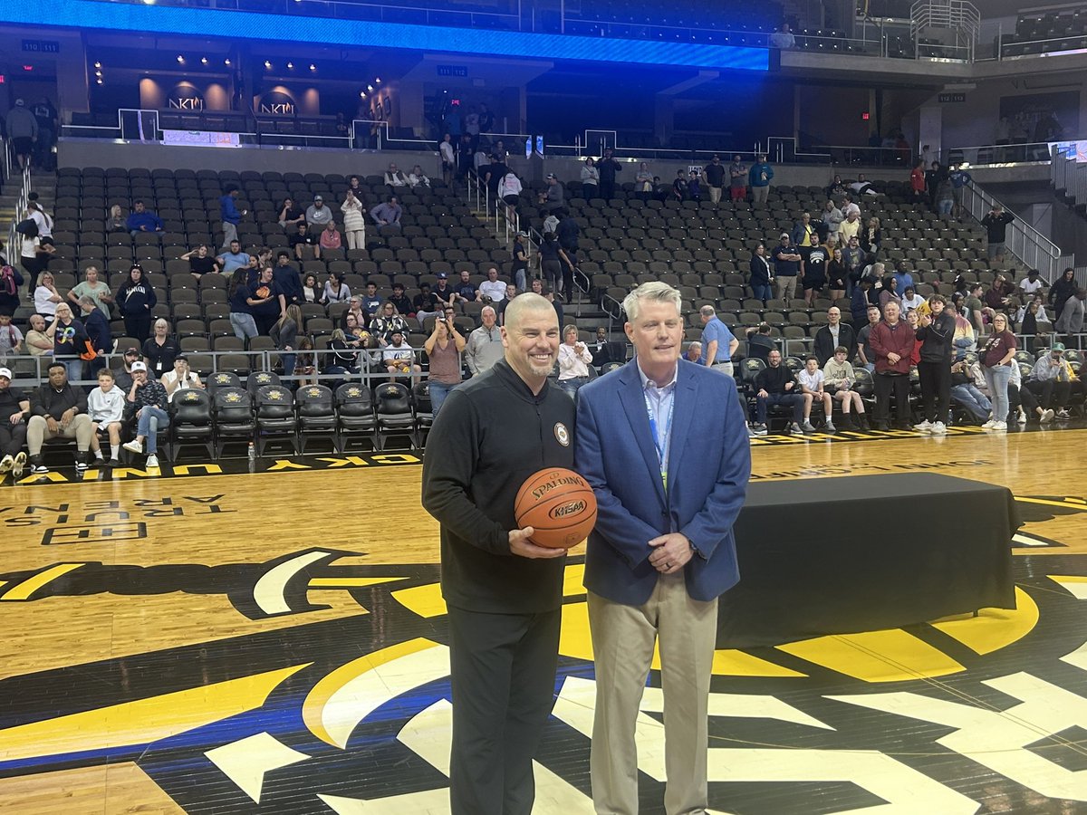 Tim Sullivan awarded the championship game ball:

That grin is from here to Union.