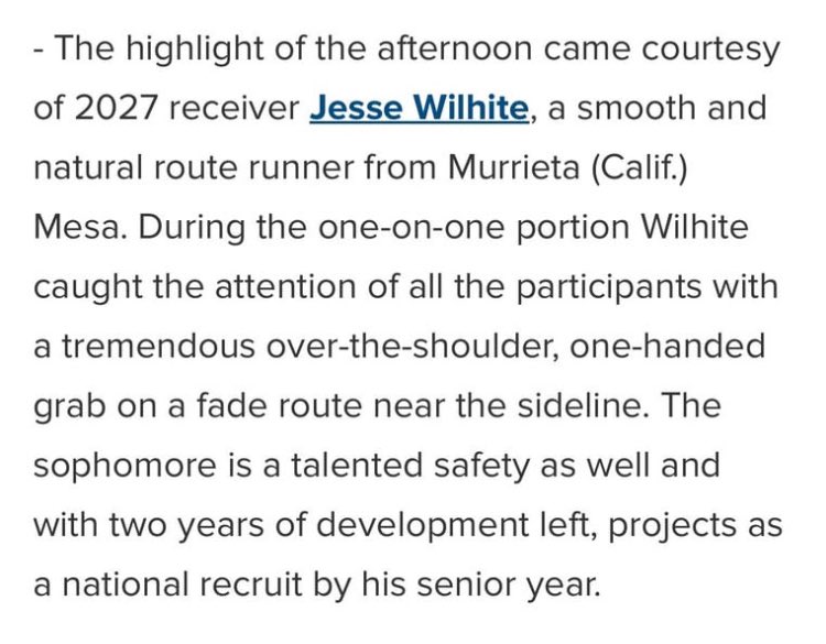 Thank you <a href="/Elite11/">Elite11</a> <a href="/TheOpening/">ALL22</a> <a href="/ask_oscar/">Oscar McBride</a> <a href="/RamsFootball951/">Murrieta Mesa Rams Football</a> <a href="/GregBiggins/">Greg Biggins</a> <a href="/PrepRedzoneCA/">Prep Redzone California</a> <a href="/coachChatoMorin/">Coach Chato Morin</a>