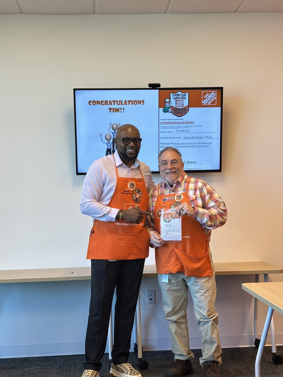 Assistant Market Manager Tim is another example of a leader who lives our core values by providing the much needed support for his team. Thank you Tim for taking care of your associates.