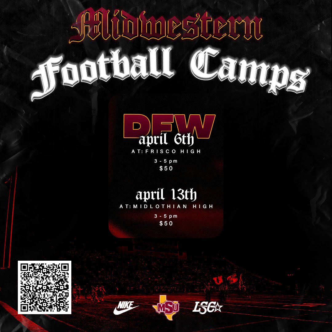 DFW you’re on the clock- excited for a great turn out with the #StangGang 🐎

Looking forward to seeing some future members of the #940TrenchMafia 👀😎