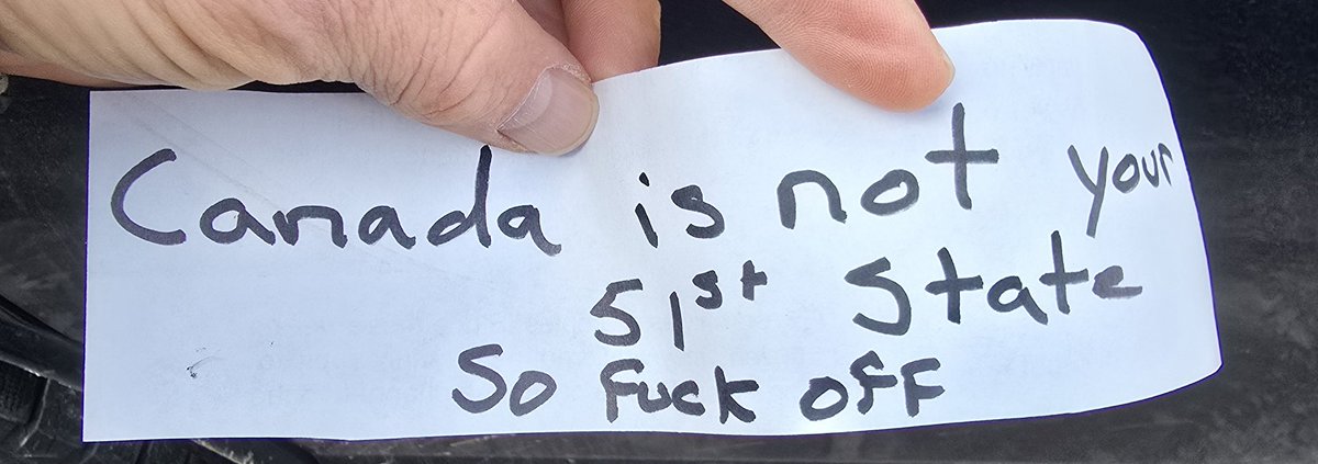 wsdodds's tweet photo. @LongTplexTrader 
This was put on my car today in Rossland. Seriously, sweet little Rossland BC. https://t.co/5vfG6oehKt