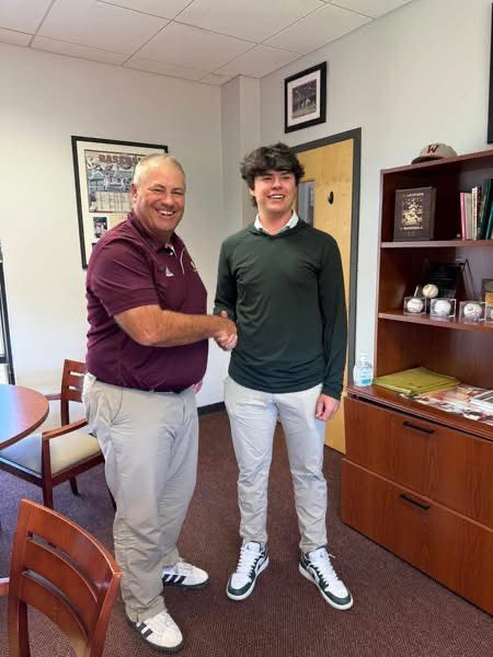 LCA ATHLETICS (@adatlca) on Twitter photo Congratulations to Coalson Williams <a href="/legion_academy/">Legion Collegiate Academy</a> Baseball player on his commitment to play at <a href="/WUEagles/">Winthrop Athletics</a>
Pictured below is Winthrop Head Coach Mike McGuire and Coalson at Founder's Field on the campus of Winthrop University. Congratulations to Coalson Williams <a href="/legion_academy/">Legion Collegiate Academy</a> Baseball player on his commitment to play at <a href="/WUEagles/">Winthrop Athletics</a>
Pictured below is Winthrop Head Coach Mike McGuire and Coalson at Founder's Field on the campus of Winthrop University.
