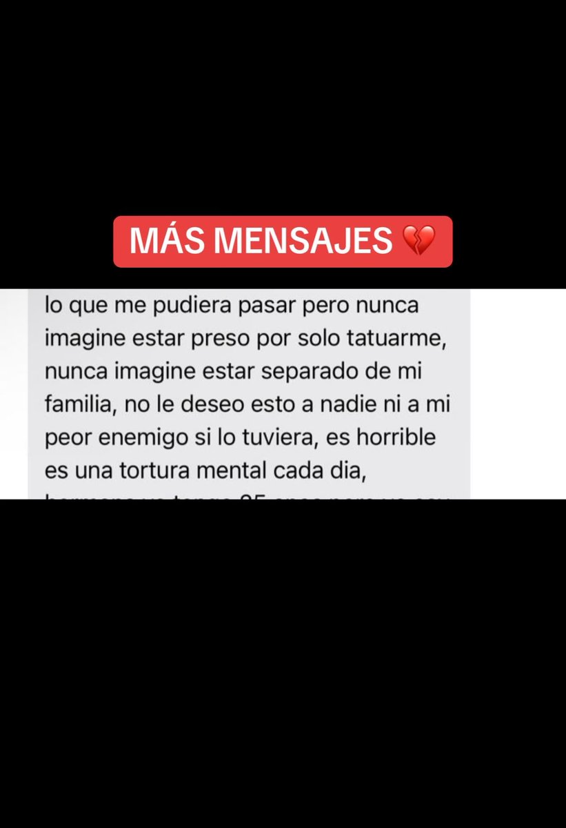 Maggli1986's tweet photo. @ramon_aular No, hay inocentes que están allí, ese es el caso del novio de mi sobrina, sin antecedentes penales, sin pertenecer al TDA y lo enviaron al salvador https://t.co/6AZfnMQBkj