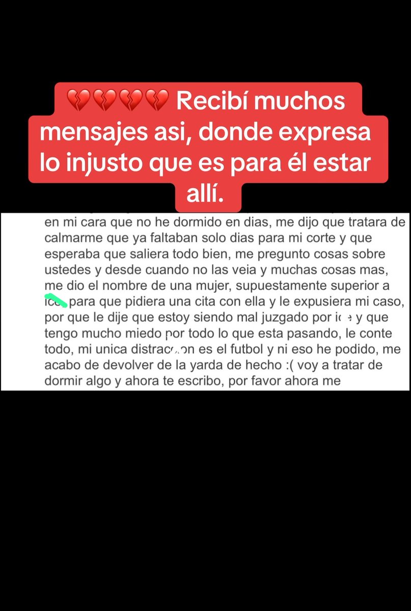 Maggli1986's tweet photo. @ramon_aular No, hay inocentes que están allí, ese es el caso del novio de mi sobrina, sin antecedentes penales, sin pertenecer al TDA y lo enviaron al salvador https://t.co/6AZfnMQBkj