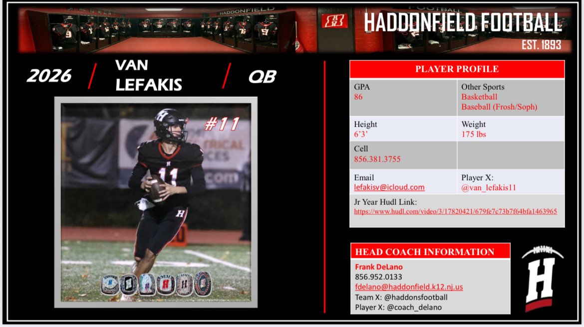 My recruiting profile.