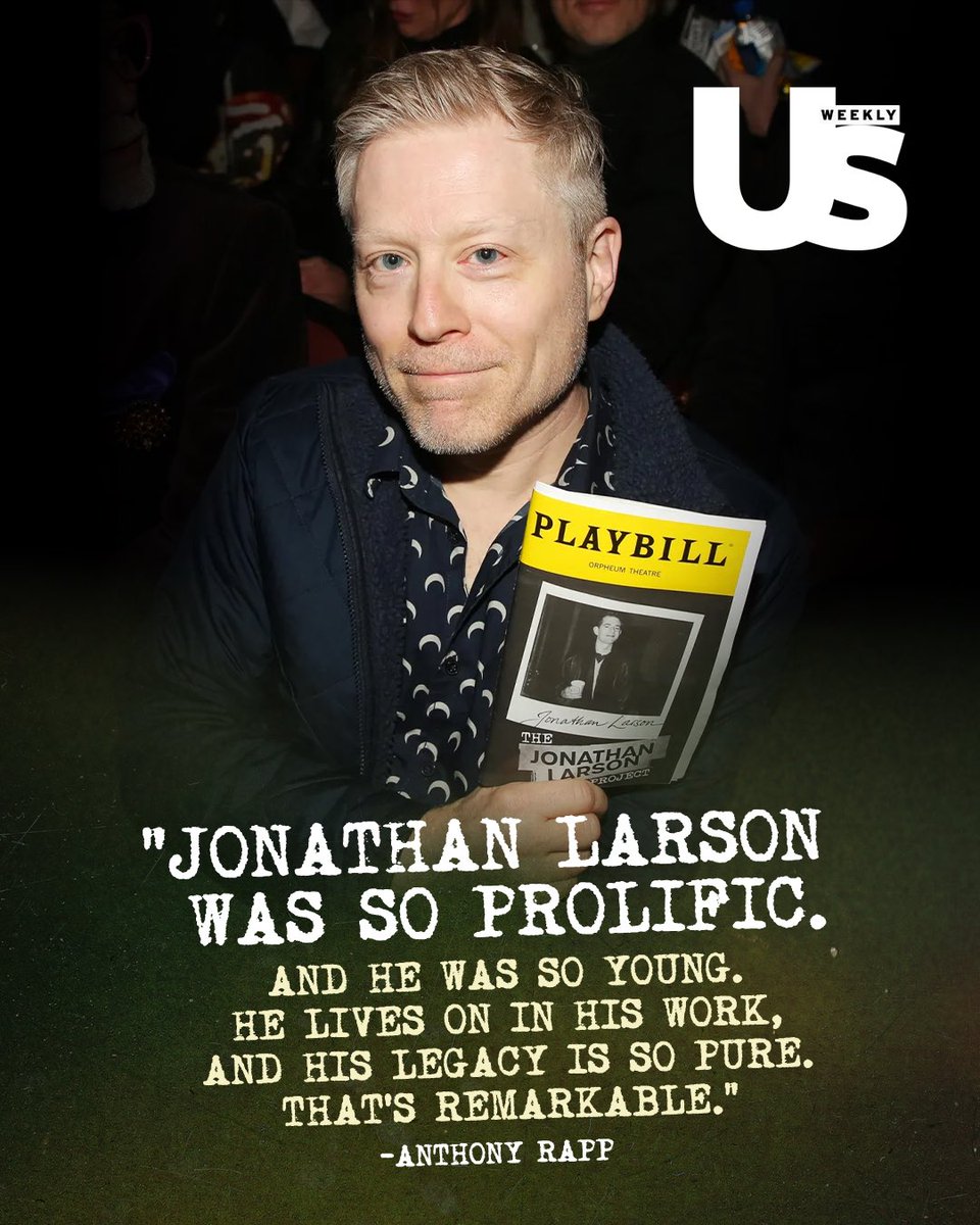 Original RENT cast member Anthony Rapp reflects on seeing The Jonathan Larson Project.

usmagazine.com/entertainment/…