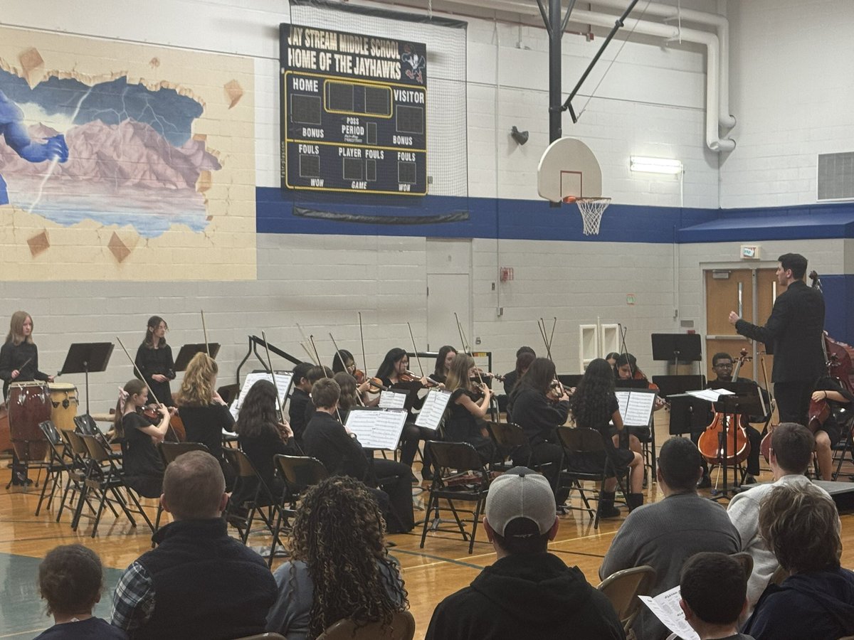 What a terrific orchestra concert at Jay Stream Middle School tonight. The orchestra sounded amazing. HUGE shout out to our fantastic musicians and directors. Great things happening in CCSD93! <a href="/CCSD93/">CCSD93</a>