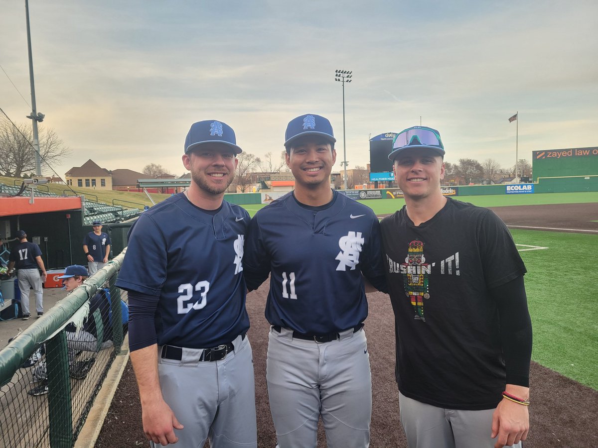 FINAL
Game 2
St. Ambrose-15
St. Francis-13
WP-Justin Lane 
Save-Brad Niedzwiedz 
HITS- Conforti 2,K. Niedzwiedz 2,
Fitzgerald 3
2B-Fitzgerald,Roth
3B-Vorwald
HR-Fitzgerald, Matias
☆PLAYERS OF THE GAME☆
Brad Niedzwiedz,Brandon Matias, Joey Fitzgerald
