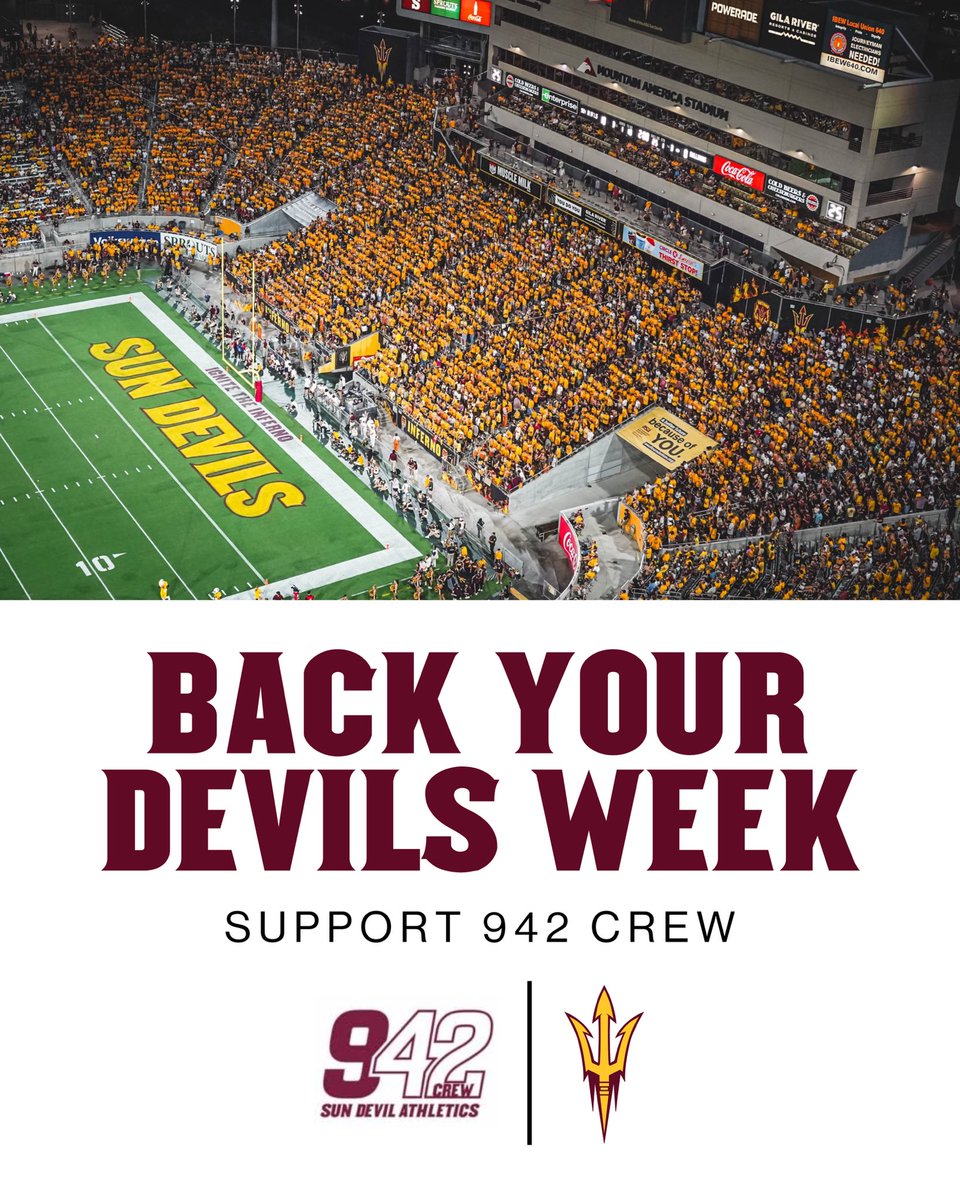 Back Your Devils Week is HERE!

Help support 942 Crew by donating to the link in our bio 🔗

Fundraising allows us to pay for trips, gear, and game experience items. Every donation is greatly appreciated!