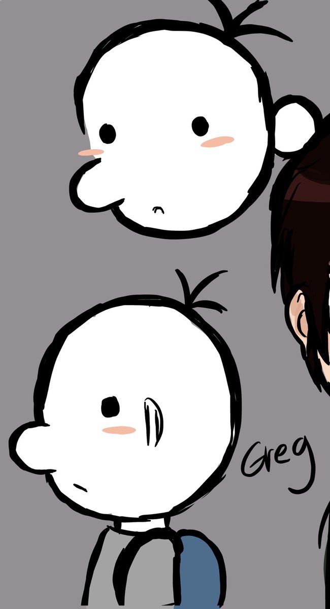 macaronikazooo's tweet image. #diaryofawimpykid