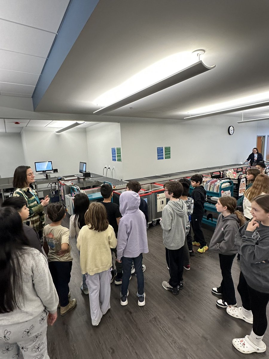 Mrs. Olsen (@mrsolsensclass) on Twitter photo We had a great morning visiting the Mt. Prospect Public Library! Our favorite part was the behind the scenes circulation center! <a href="/MPPLib/">Mount Prospect Public Library</a> #euclidexplores We had a great morning visiting the Mt. Prospect Public Library! Our favorite part was the behind the scenes circulation center! <a href="/MPPLib/">Mount Prospect Public Library</a> #euclidexplores
