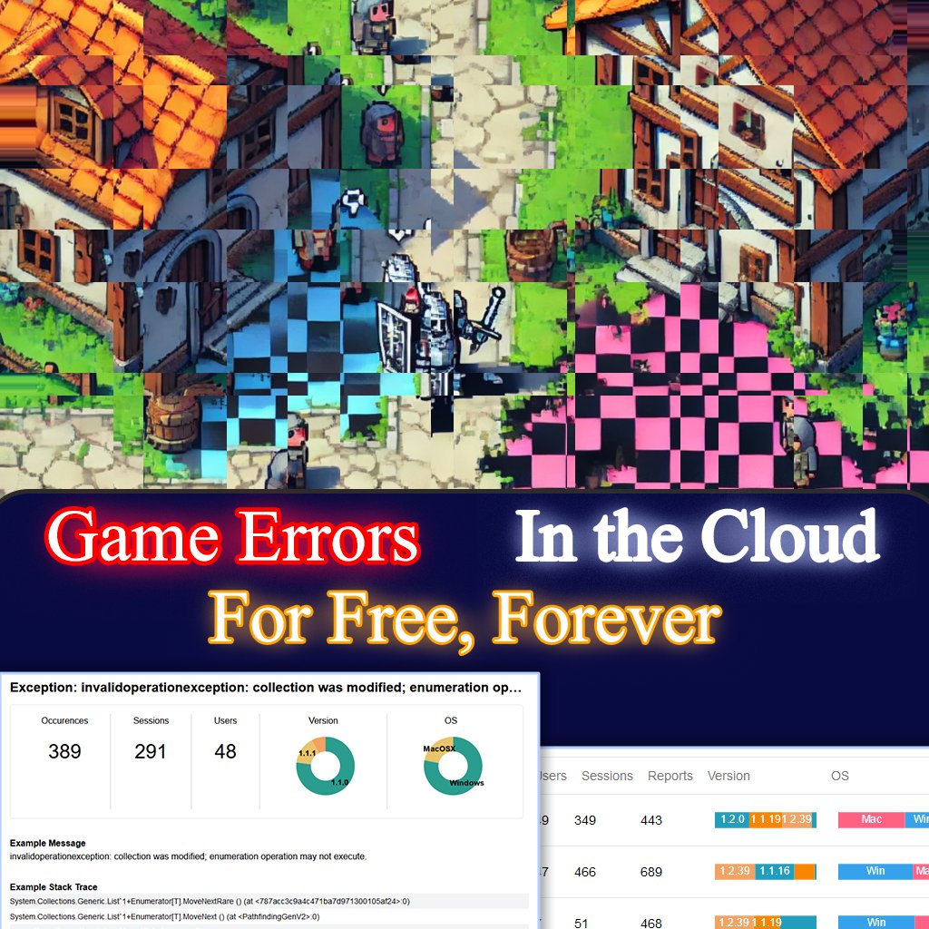 BugQuest (@bugquestgg) on Twitter photo Unity devs! Get your errors, crashes, and ANRs in the cloud☁️. It's Free! 🤑
#indiedev #indiegamedev #gamedev #madewithunity Unity devs! Get your errors, crashes, and ANRs in the cloud☁️. It's Free! 🤑
#indiedev #indiegamedev #gamedev #madewithunity