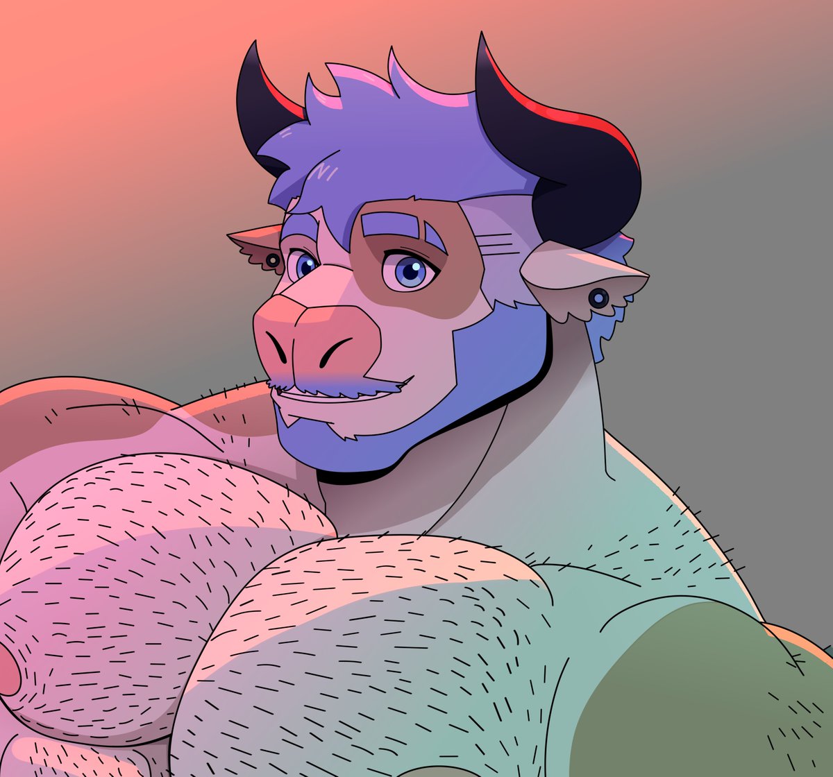 RaeMarkLee's tweet image. Commission Complete Hunky Cow 🐮📷 for
Kinglywashere

#bara #commission #cartoon #anime #artwork #furry #furryarts #digitalart #furrycommission #furryarts #yaoi #cow #muscle #art #drawing #hairy