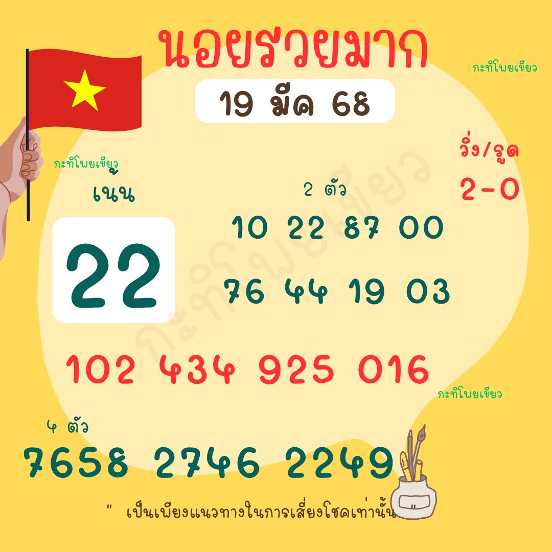pgg0230's tweet photo. ลาวพัฒนา กับ นอย มากแล้ว 19/3/68🇱🇦🇻🇳

ใครกดรีกดใจ รวยยยยยๆ ✨

https://t.co/mNb4Hs44w9

#หวยลาววันนี้ #หวยลาวพัฒนา https://t.co/dED9OPaTEx