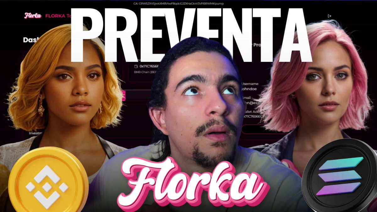 ericemprende's tweet photo. 🔥@florka_meme en Marcha: Contrato Listo y Cómo Reclamar Tu IDROP en la Preventa solo para HOLDERS

🎬https://t.co/gCPkKzDOhw https://t.co/xeIjNlvhA5