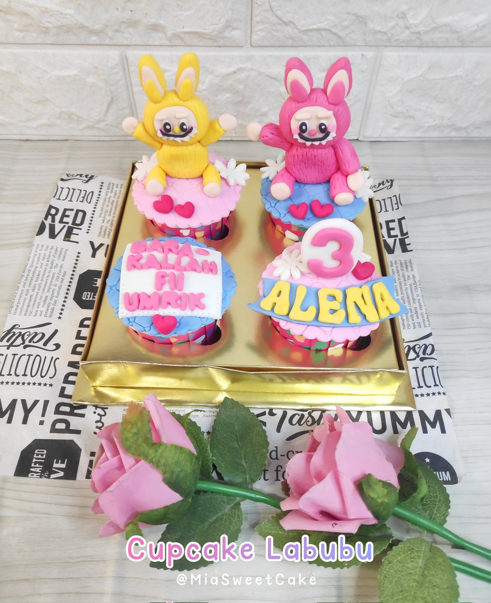 MiaSweetCake's tweet image. Cupcake karakter Labubu untuk si kecil.

Spill harga, tanya-tanya, atau pesan bisa via WhatsApp ya di wa.me/62818433549

#viral
#kekinian
#trending
#kueultah
#cirebon
#labubu