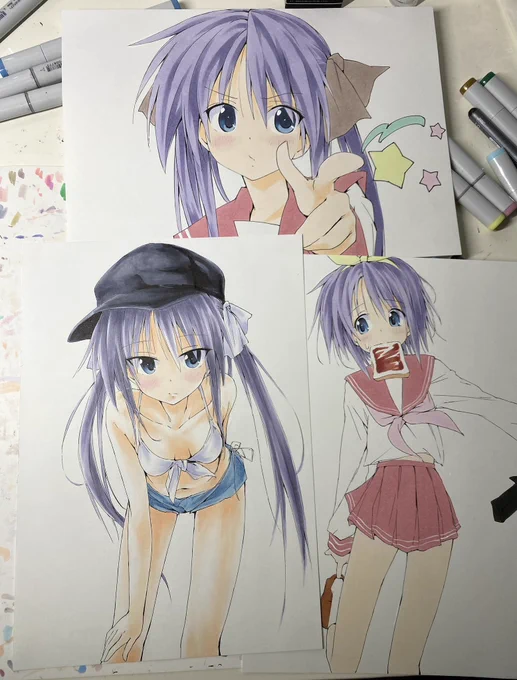 最近ちょっとずつ自分の絵柄好きになってきた 