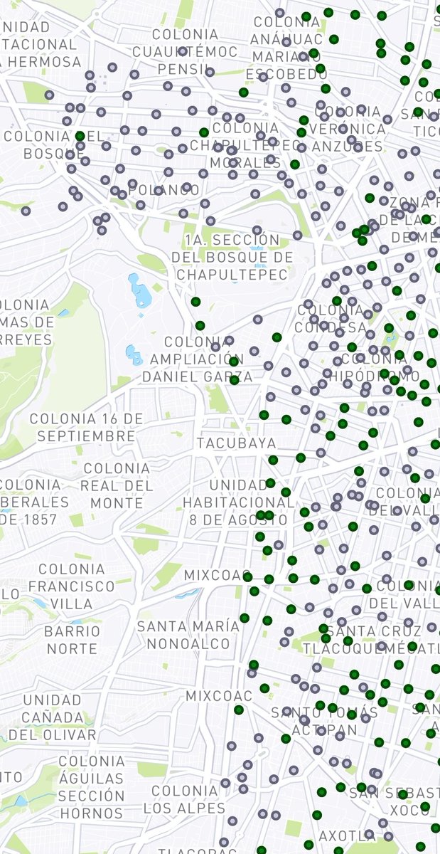 <a href="/ecobici/">ECOBICI CDMX</a> <a href="/Rick31625741/">Ricardo Sánchez</a> Algo "no cuadra": 689 CE de a 20 bicis por estación son casi 14 mil. Si más de la mitad esta vacía, quiere decir que solo hay menos de 7,000 bicis en circulación. Pero hay 251 mil suscripciones al año (que pagaron 545, es decir se embolsaron 140 mdp). ¿Falta de mantenimiento? ¿?