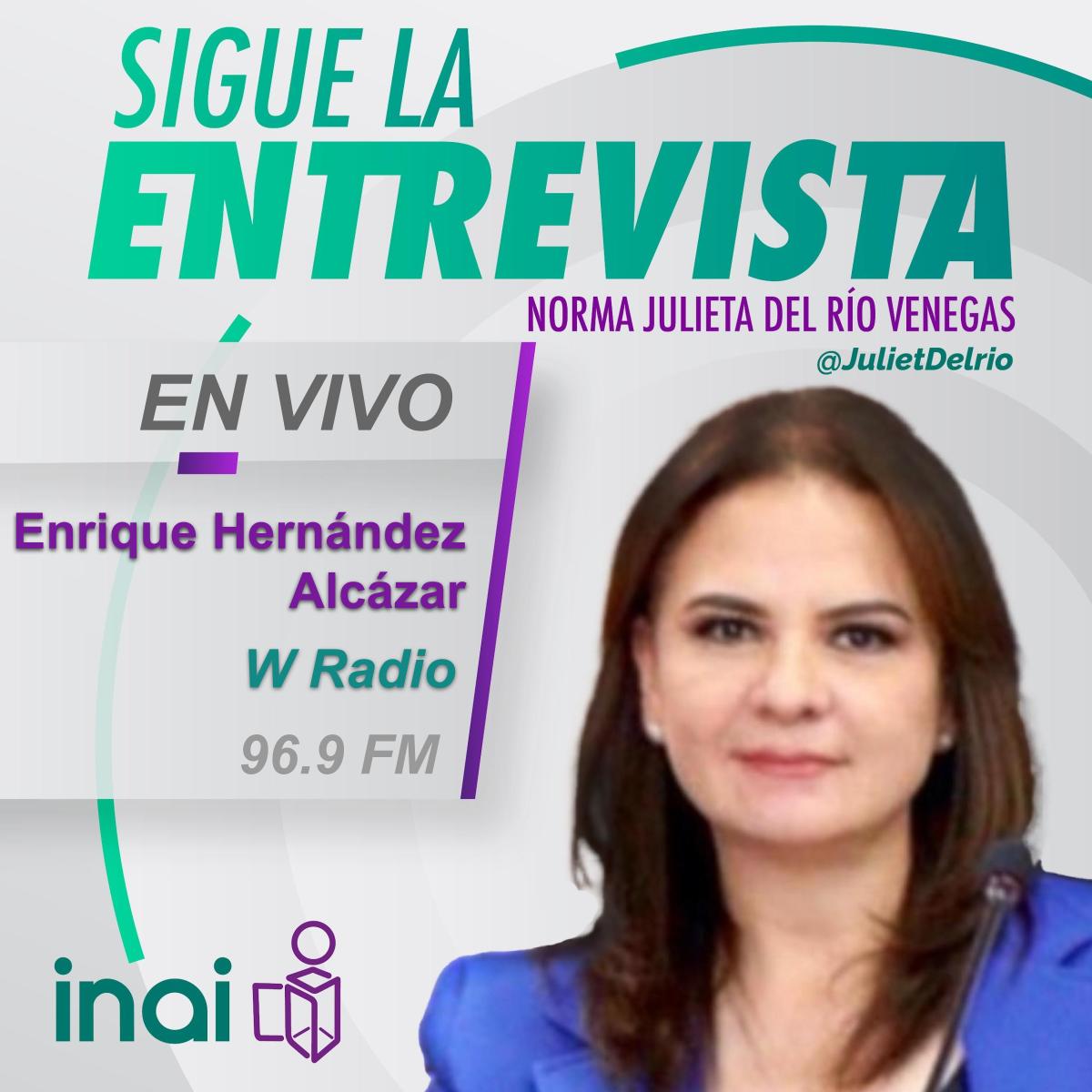INAI (@inaimexico) on Twitter photo 📌🎙 #AlAire La comisionada <a href="/JulietDelrio/">Julieta Del Río Venegas</a> con <a href="/EnriqueEnVivo/">Enrique Hernández Alcázar</a> en #AsíLasCosas de <a href="/WRADIOMexico/">W Radio México</a>
📻 Síguela en #EnVivo por ow.ly/sz4r50SAPhT 📌🎙 #AlAire La comisionada <a href="/JulietDelrio/">Julieta Del Río Venegas</a> con <a href="/EnriqueEnVivo/">Enrique Hernández Alcázar</a> en #AsíLasCosas de <a href="/WRADIOMexico/">W Radio México</a>
📻 Síguela en #EnVivo por ow.ly/sz4r50SAPhT