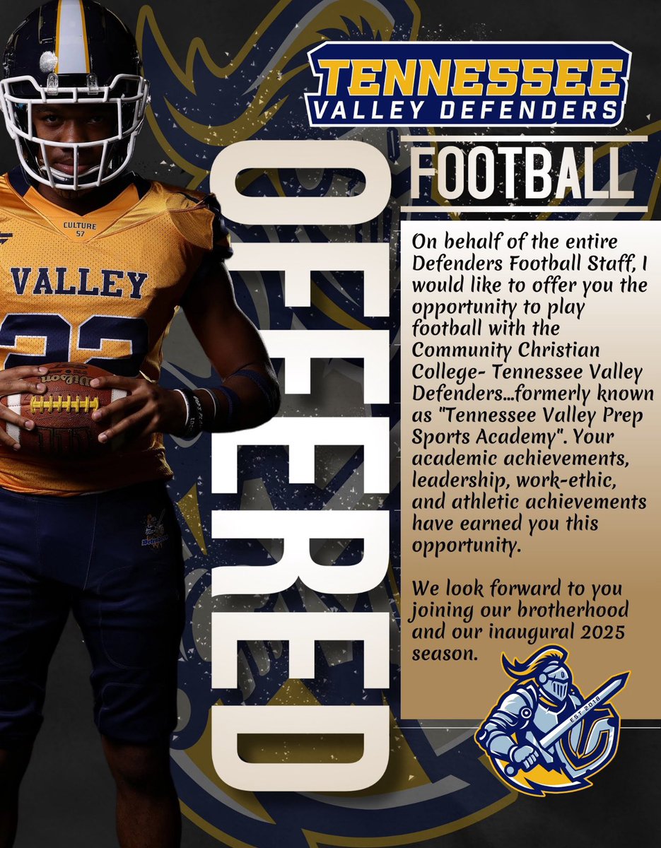 jayystall's tweet image. Blessed to receive a(n) offer from @tnvpsa 🟨