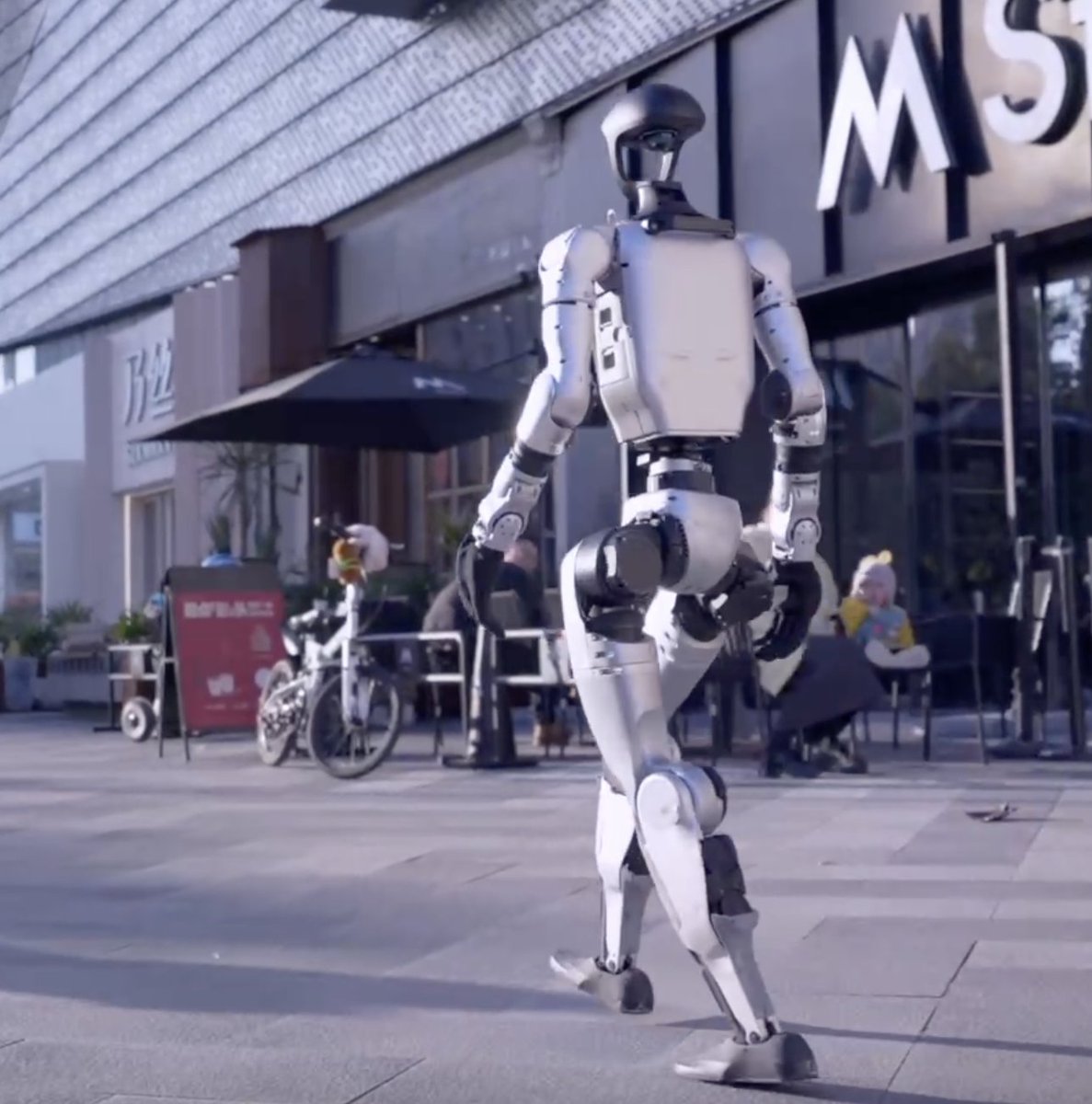 Chironix_Tech's tweet image. The future is now! Check out this working humanoid robot you can lease or buy today. Fad or future staple?