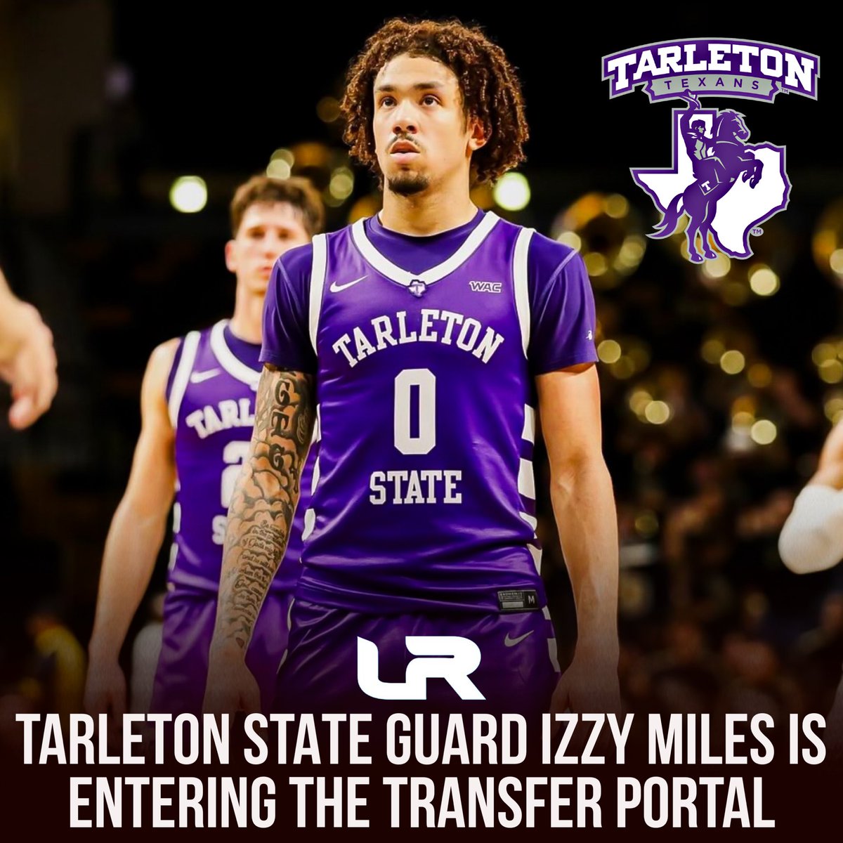 Sam Kayser (@247hshoops) on Twitter photo NEWS: Tarleton State guard Izzy Miles is entering the transfer portal, he tells <a href="/LeagueRDY/">League Ready</a>.
Miles is a 6-foot-2 guard from Huntsville, Alabama who has played the last two seasons at Tarleton. Had 8 steals in a game this season vs. UCF.
He averaged 7.3PPG, 3.1RPG, 1.0APG and NEWS: Tarleton State guard Izzy Miles is entering the transfer portal, he tells <a href="/LeagueRDY/">League Ready</a>.
Miles is a 6-foot-2 guard from Huntsville, Alabama who has played the last two seasons at Tarleton. Had 8 steals in a game this season vs. UCF.
He averaged 7.3PPG, 3.1RPG, 1.0APG and