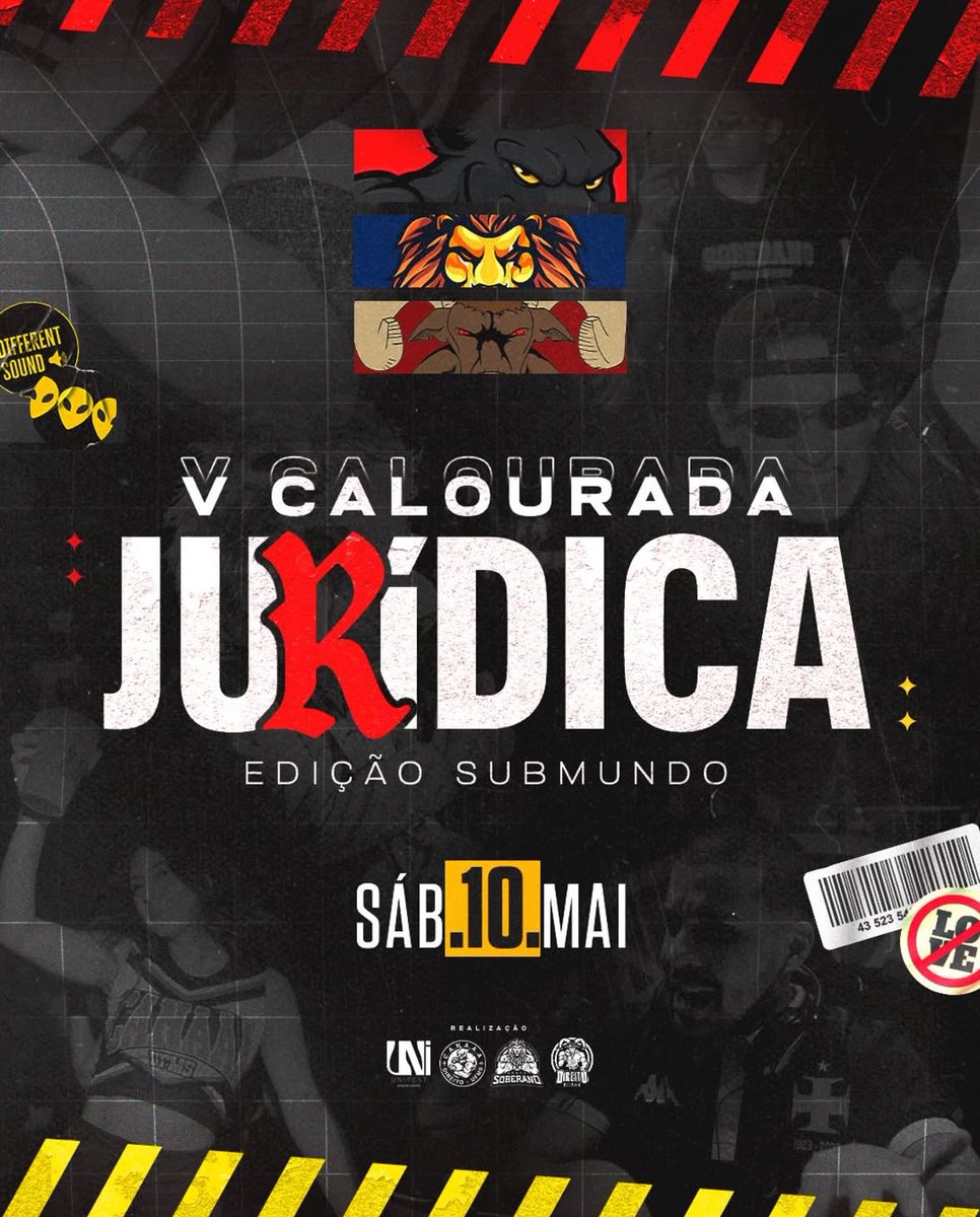 ISSO É CALOURADA JURÍDICA!!!!! ❤️💛🐏