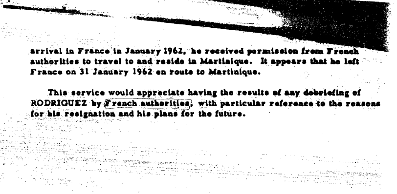 MarioNawfal's tweet photo. 🚨JFK FILES: CUBAN AMBASSADOR TRIED TO DEFECT, BLOCKED BY U.S.

Antonio Rodríguez, Cuba’s former ambassador to Pakistan, attempted to defect in early 1962 — but the U.S. State Department denied him a visa.

Rodríguez had previously been expelled from Guatemala for pro-communist activity and was nearly assassinated in Haiti, blaming Dominican and Haitian authorities. 

In Karachi, he socialized exclusively with Soviet and Chinese diplomats before announcing he was “finished with politics” and wanted to farm. 

He fled to Germany but was quietly blocked from U.S. entry.

Source: JFK Files, 1904-1067-70053