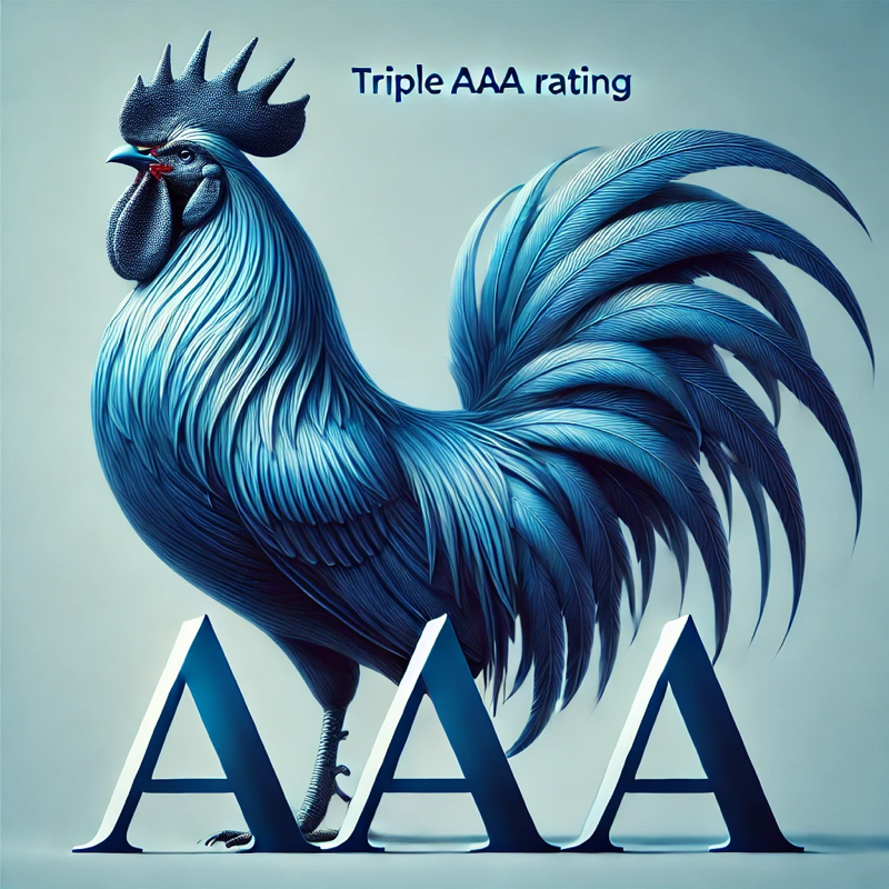 CockCoin_ADA's tweet photo. 🎉 AAA Rating for the FLOCK 🎉 
We’re incredibly proud to announce that @xerberus has awarded @CockCoin_ADA a triple AAA rating! This prestigious rating affirms our commitment to security, sustainability, and innovation within the blockchain space. 🚀

As we continue to push the boundaries, this recognition not only validates our efforts but also reassures our community and investors of the bright future ahead. Thank you for your unwavering support as we continue to soar higher together! 🐓💪
Source: https://t.co/UtIXPjPJMV

#Cardano #BlockchainExcellence #ratings